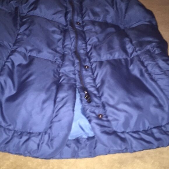 Teal colored puffer vest from Charter Club - Picture 5 of 8